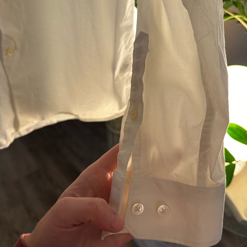 Express White Button Down - Picture 3 of 5